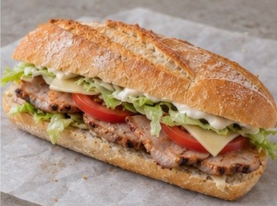 Bocata de la carta